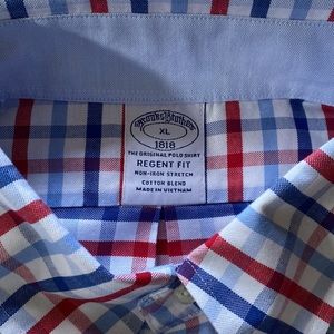 NWT Brooks Brothers Regent Fit Button-Up - XL
